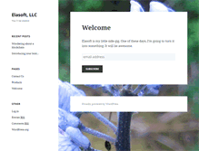 Tablet Screenshot of elasoftllc.com
